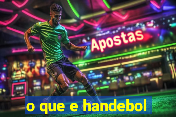 o que e handebol